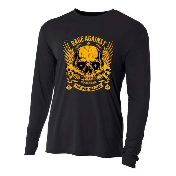 Anti War Peace Impeach Biden Ukraine Cooling Performance Long Sleeve Crew