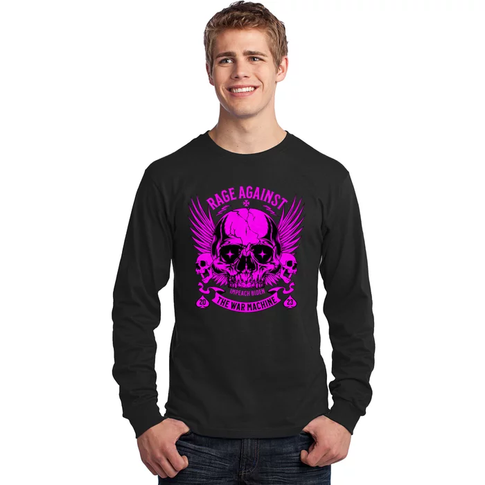 Anti War Peace Impeach Biden Ukraine Long Sleeve Shirt