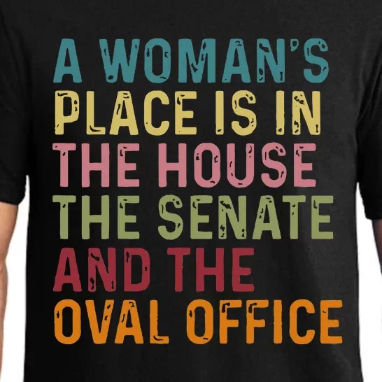 A WomanS Place Is In The House The Senate & The Oval Office Pajama Set