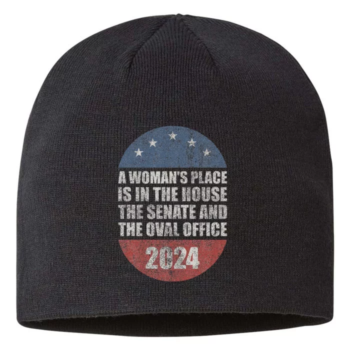 A WomanS Place Is In The House The Senate & The Oval Office 8 1/2in Sustainable Knit Beanie