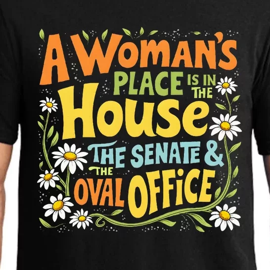 A WomanS Place Is In The House The Senate & The Oval Office Pajama Set