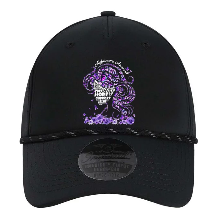 Alzheimers Wear Purple Alzheimers Awareness 2024 Performance The Dyno Cap