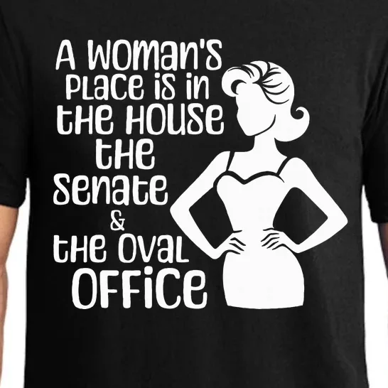 A WomanS Place Is In The House The Senate And Oval Office Pajama Set