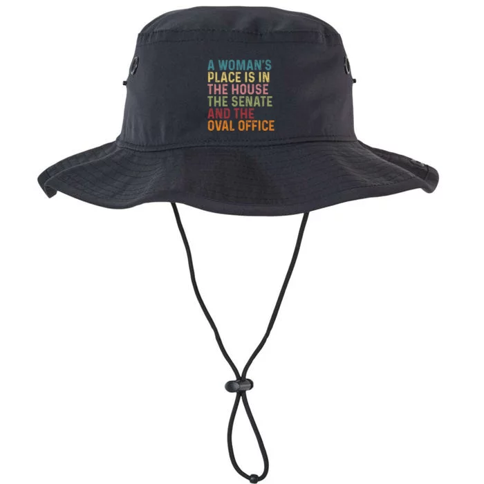 A WomanS Place Is In The House The Senate & The Oval Office Legacy Cool Fit Booney Bucket Hat