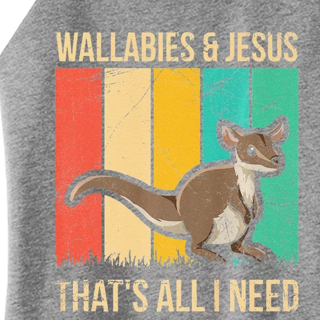 Australian Wallaby Quote For A Wallaby Kangaroo Lover Premium Women’s Perfect Tri Rocker Tank