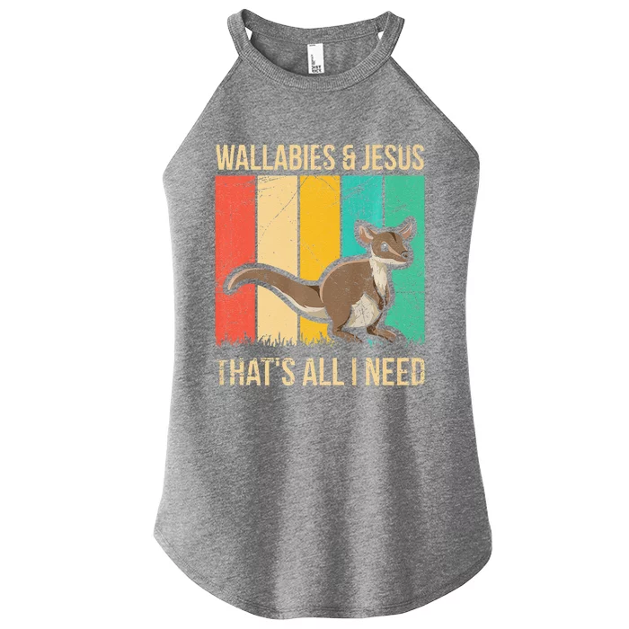 Australian Wallaby Quote For A Wallaby Kangaroo Lover Premium Women’s Perfect Tri Rocker Tank