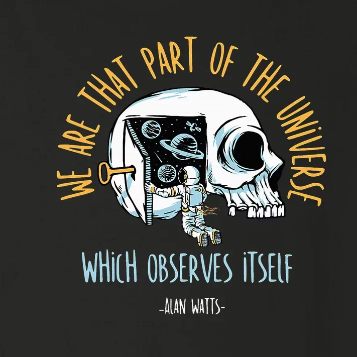 Alan Watts Quote Philosophy Spiritual Gift Universe Toddler Long Sleeve Shirt