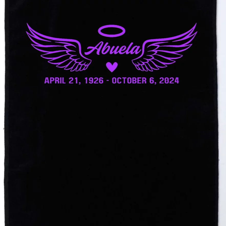 Abuela Wings Rip Platinum Collection Golf Towel