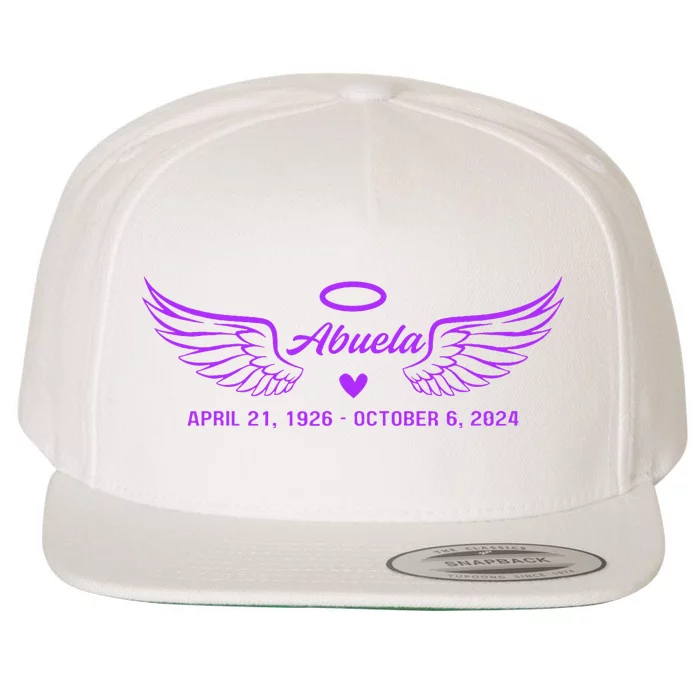 Abuela Wings Rip Wool Snapback Cap