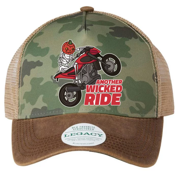 Another Wicked Ride Pumpkin Legacy Tie Dye Trucker Hat