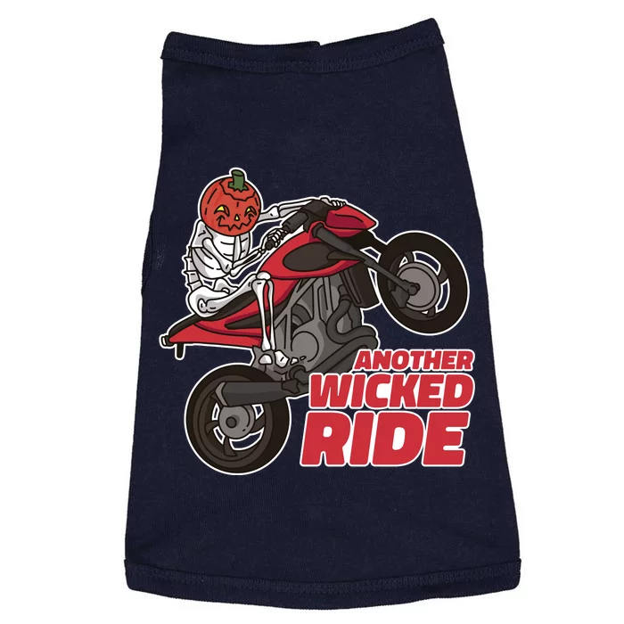 Another Wicked Ride Pumpkin Doggie Tank