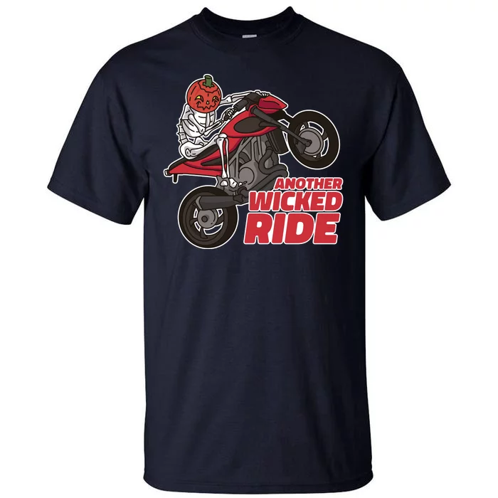 Another Wicked Ride Pumpkin Tall T-Shirt