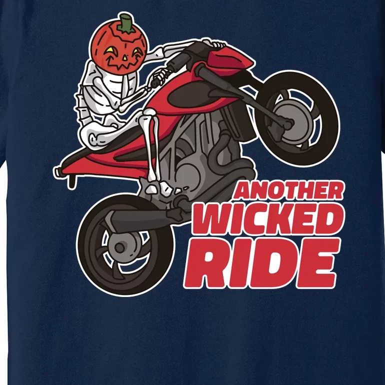 Another Wicked Ride Pumpkin Premium T-Shirt