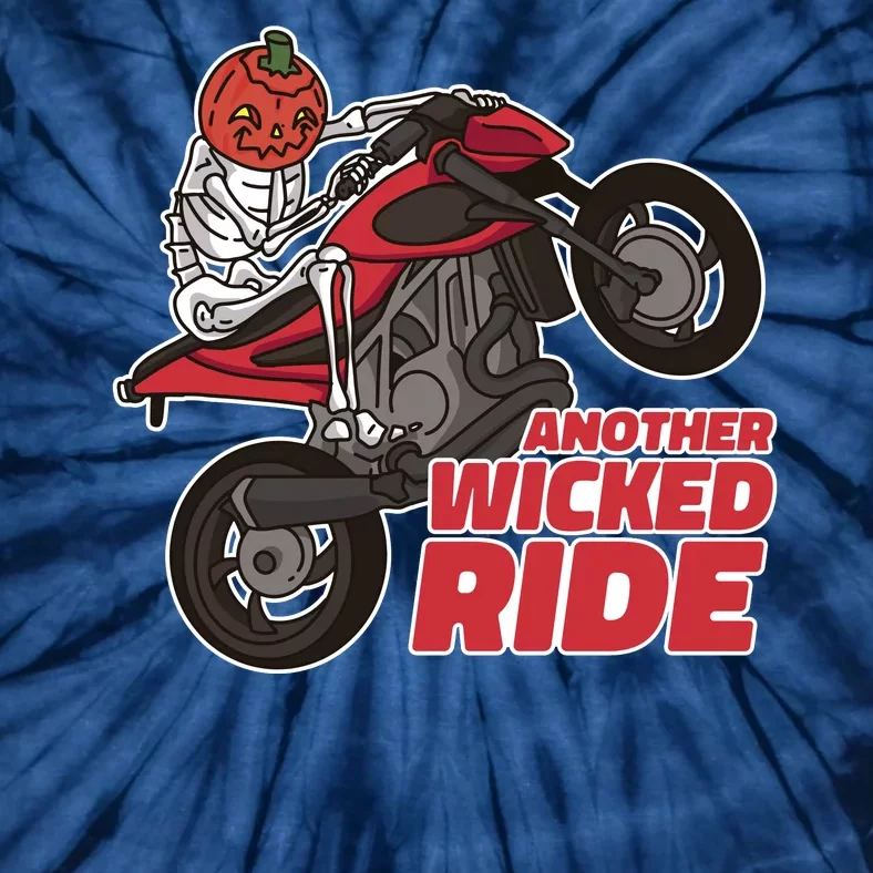 Another Wicked Ride Pumpkin Tie-Dye T-Shirt