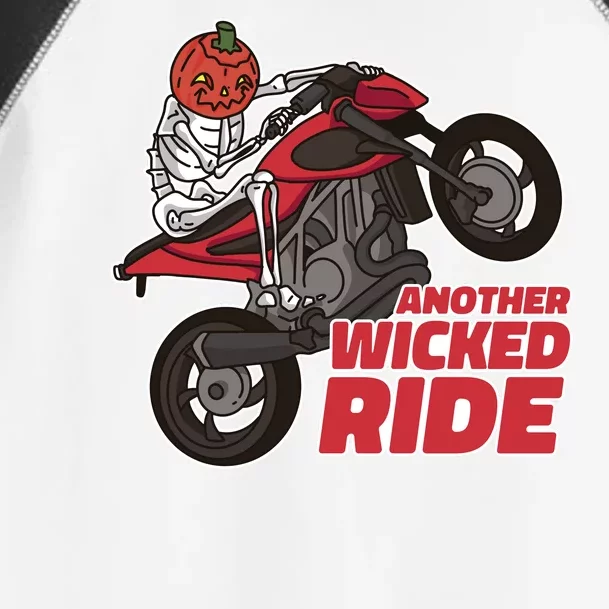 Another Wicked Ride Pumpkin Toddler Fine Jersey T-Shirt