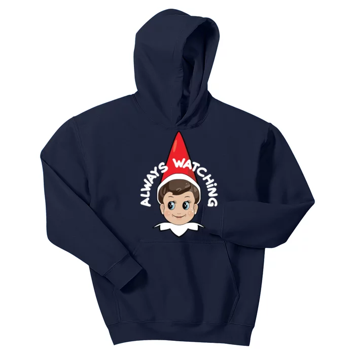 Always Watching Snitches Get Stitches Kids Hoodie