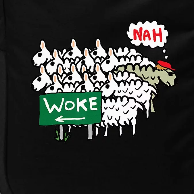 Anti Woke Sheep Impact Tech Backpack