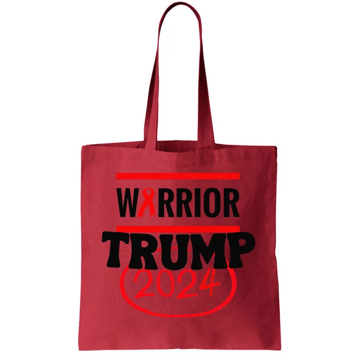 Awesome Warrior Trump 2024 Gift Tote Bag