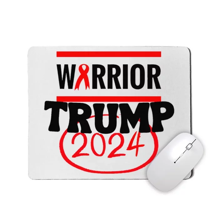 Awesome Warrior Trump 2024 Gift Mousepad