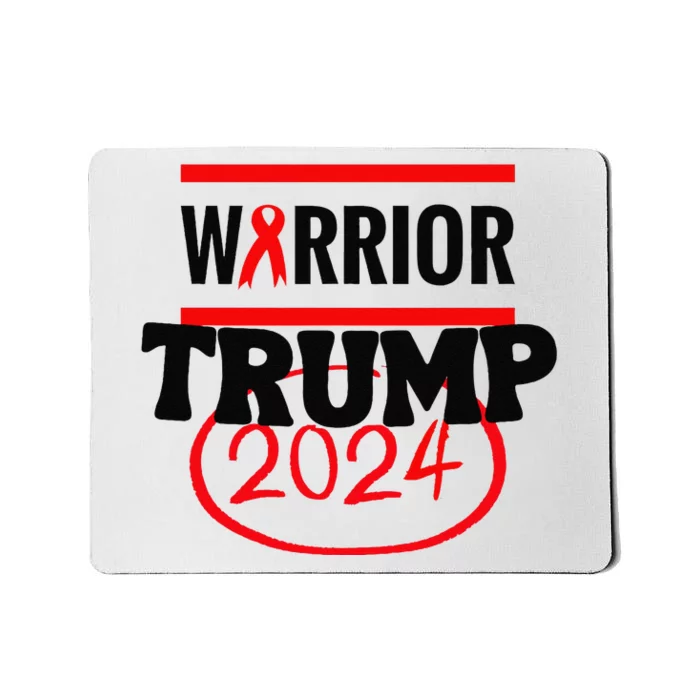 Awesome Warrior Trump 2024 Gift Mousepad