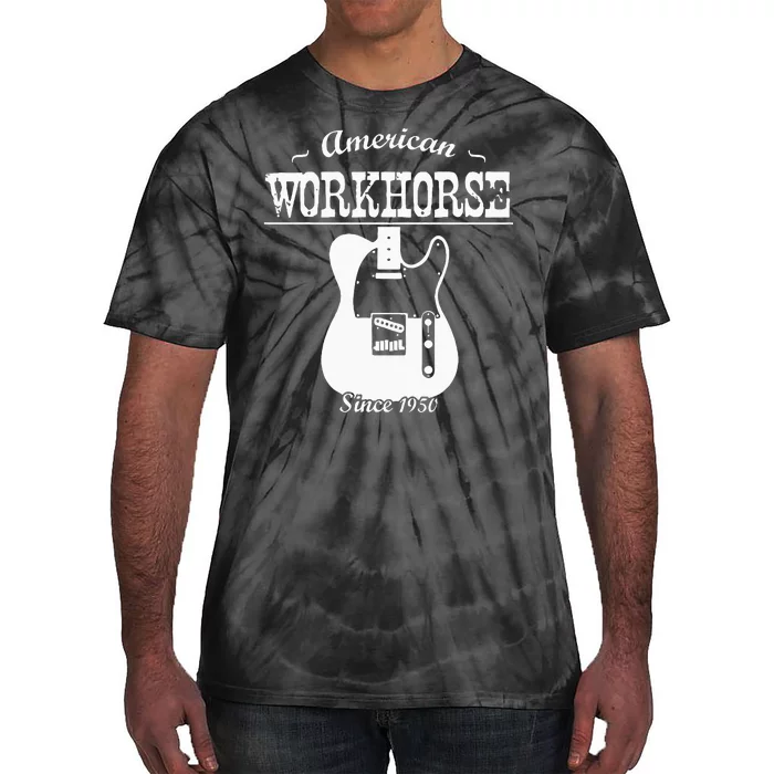 American Workhorse Telecaster Since 1950 Guitar Tie-Dye T-Shirt