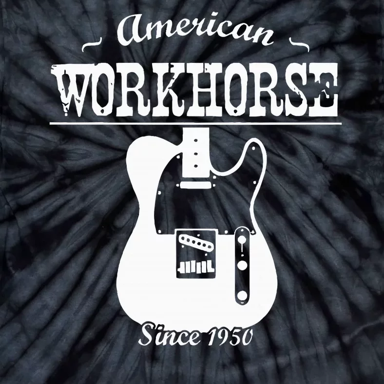 American Workhorse Telecaster Since 1950 Guitar Tie-Dye T-Shirt