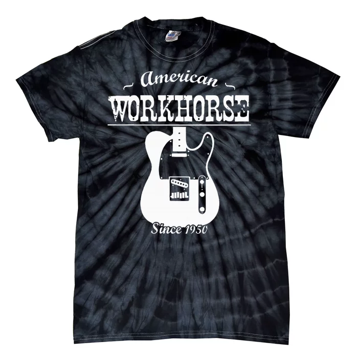 American Workhorse Telecaster Since 1950 Guitar Tie-Dye T-Shirt