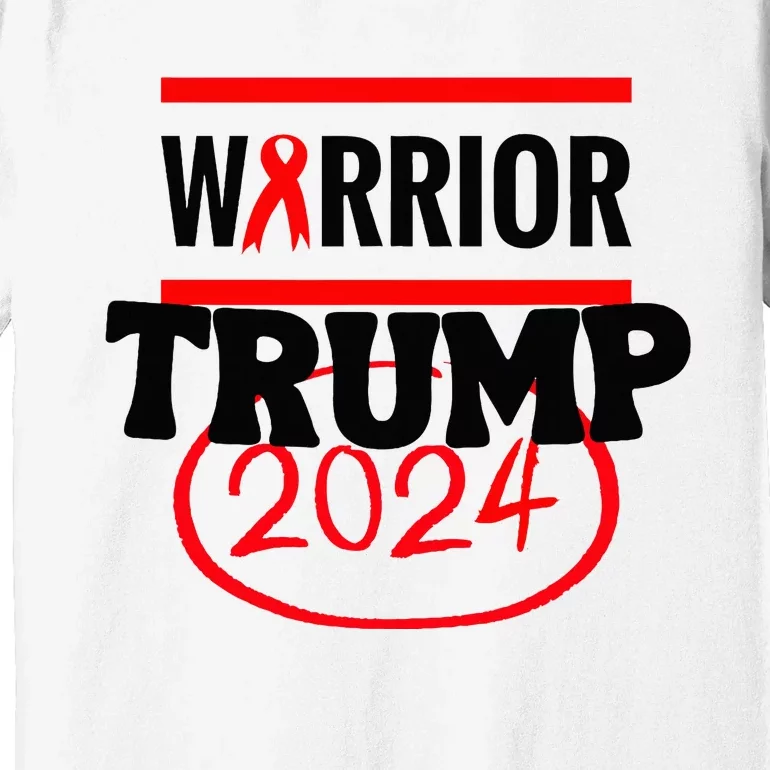 Awesome Warrior Trump 2024 Gift Premium T-Shirt