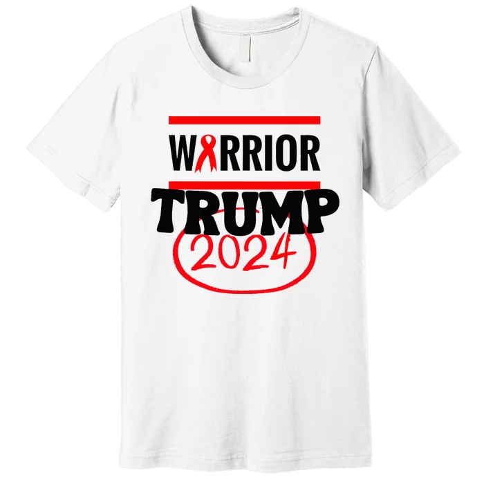 Awesome Warrior Trump 2024 Gift Premium T-Shirt