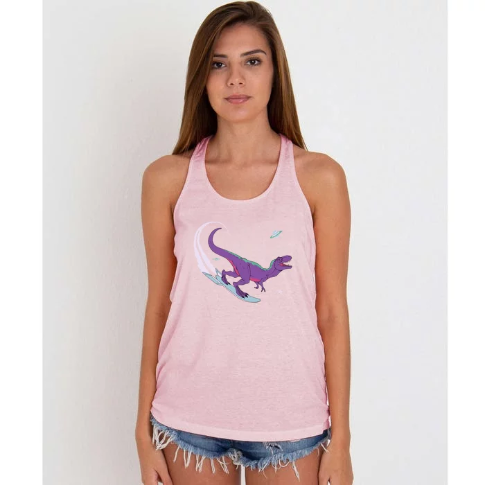 A Wise Tyrant... Women's Knotted Racerback Tank