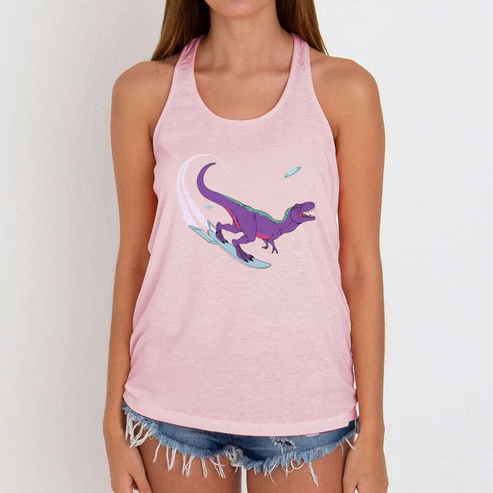 A Wise Tyrant... Women's Knotted Racerback Tank