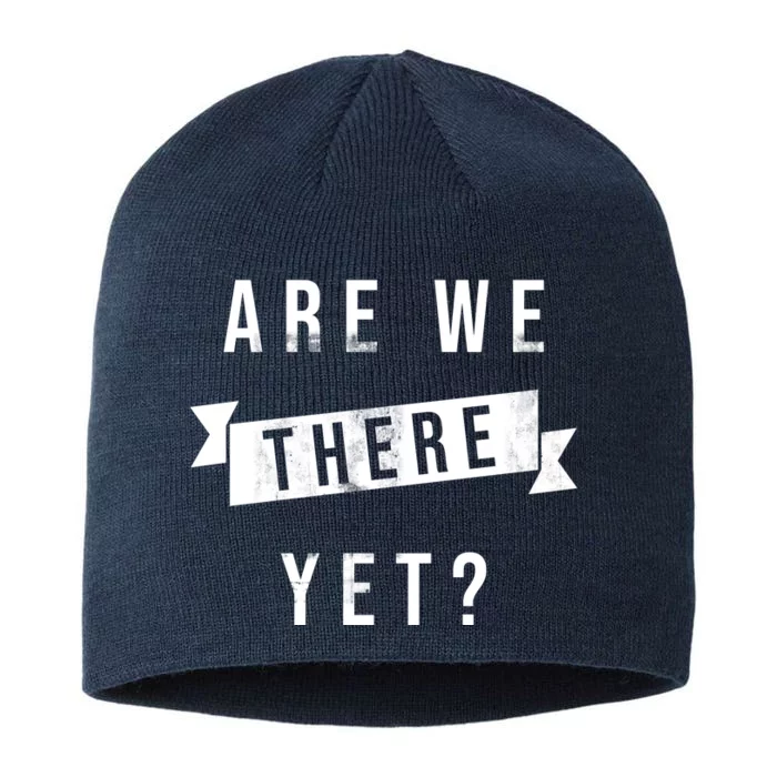 Are We There Yet Travel Road Trip 8 1/2in Sustainable Knit Beanie