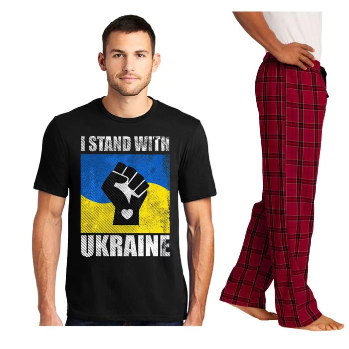 Against War Ukraine I Ukraine Flag I Stand With Ukraine Pajama Set