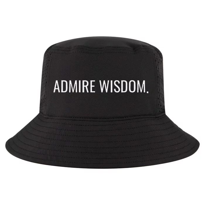 Achieve Wisdom Wise Optimistic And Inspirational Message Cool Comfort Performance Bucket Hat