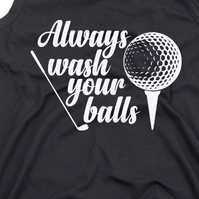 Always Wash Your Balls Golf Trendsport Tank Top