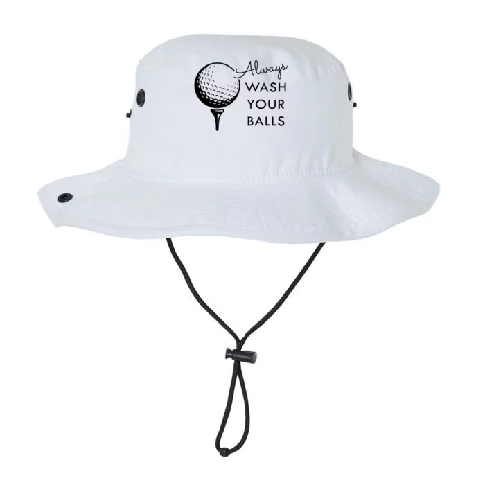 Always Wash Your Balls Funny Golf Legacy Cool Fit Booney Bucket Hat