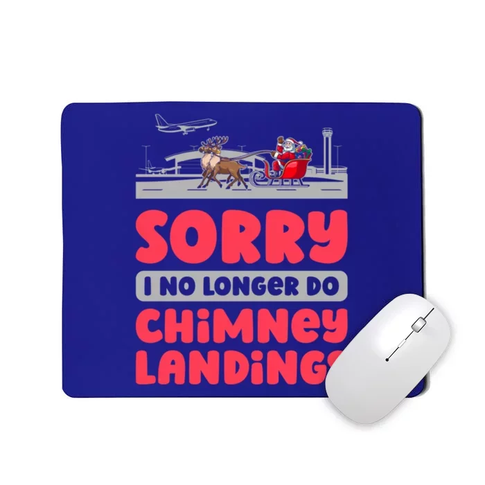 Aviator Xmas Airplane Fly Aviation Aircraft Pilot Christmas Gift Mousepad