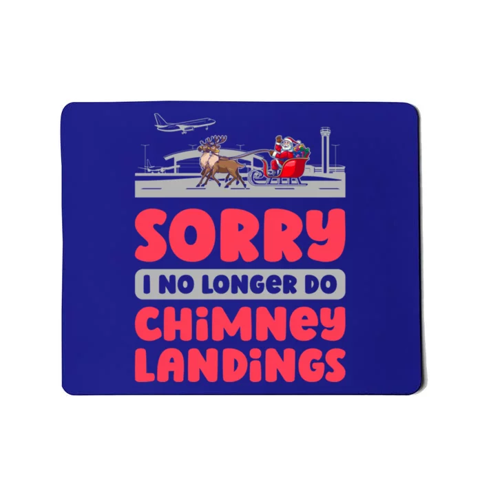 Aviator Xmas Airplane Fly Aviation Aircraft Pilot Christmas Gift Mousepad