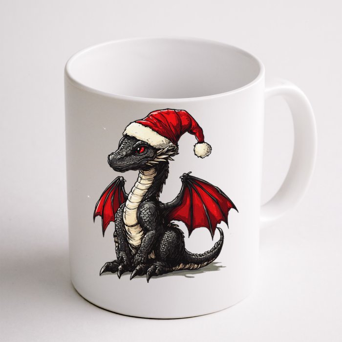 Awesome Xmas Dragon Outfit For Festive And Front & Back Coffee Mug