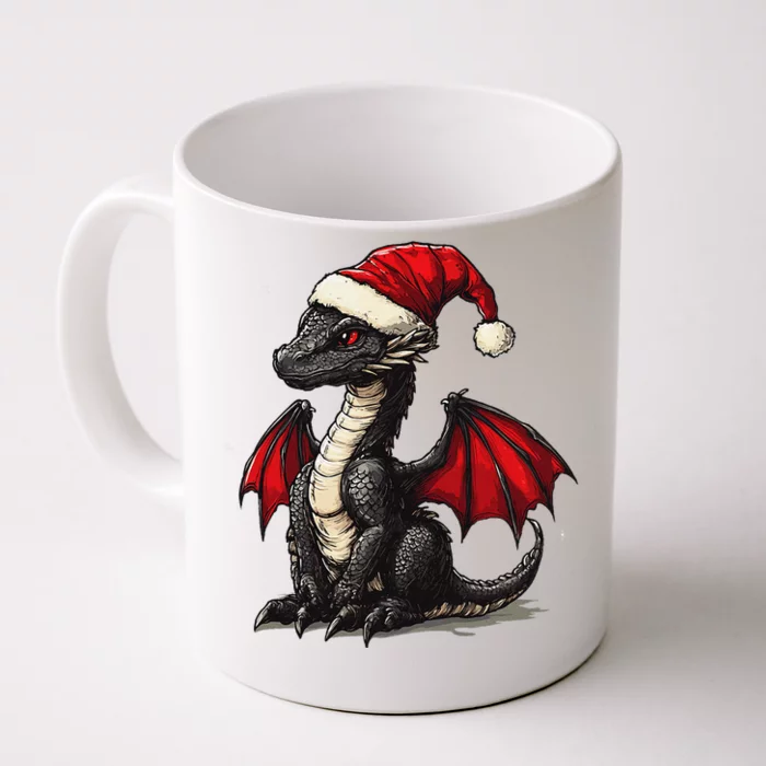 Awesome Xmas Dragon Outfit For Festive And Front & Back Coffee Mug