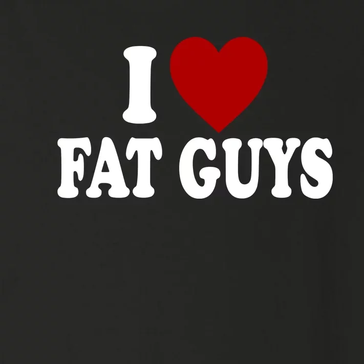 Alexis Xj Wearing I Love Fat Guys Toddler Long Sleeve Shirt