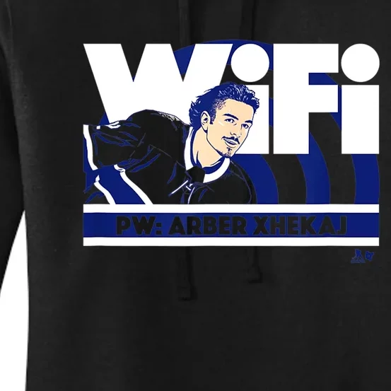 Arber Xhekaj Wifi Montreal Hockey Women's Pullover Hoodie