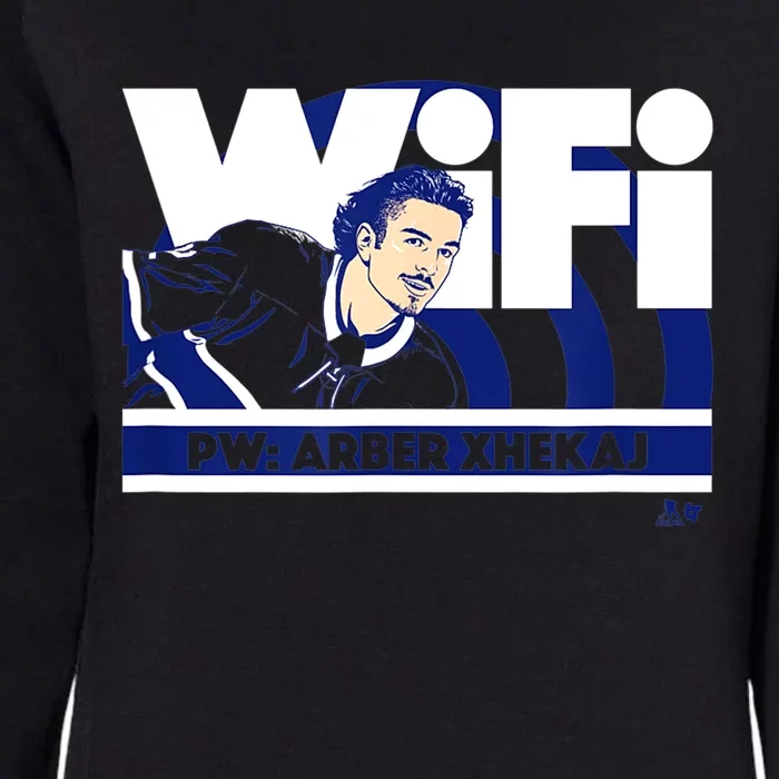 Arber Xhekaj Wifi Montreal Hockey Womens California Wash Sweatshirt