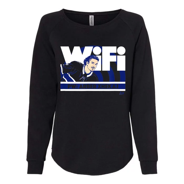 Arber Xhekaj Wifi Montreal Hockey Womens California Wash Sweatshirt