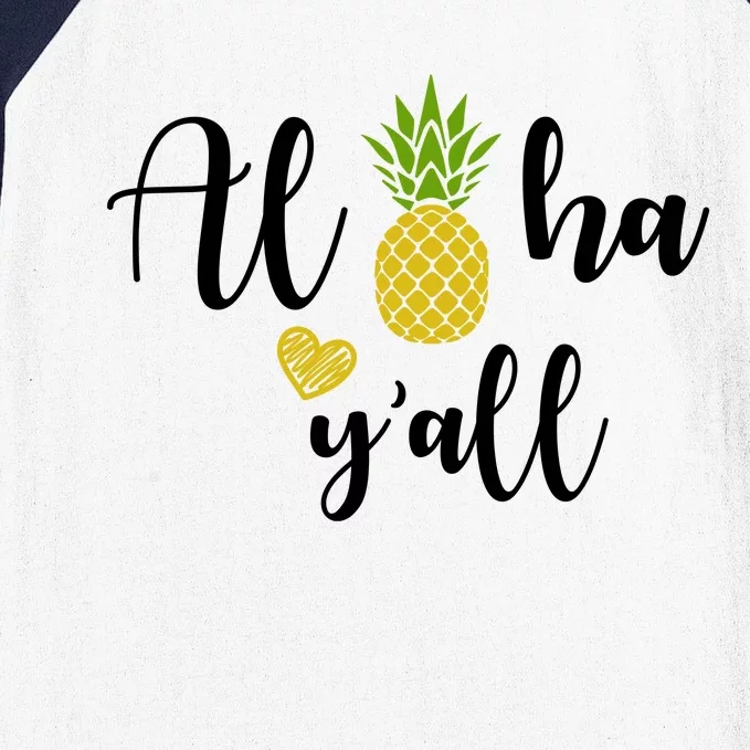 Aloha Y'all Baseball Sleeve Shirt