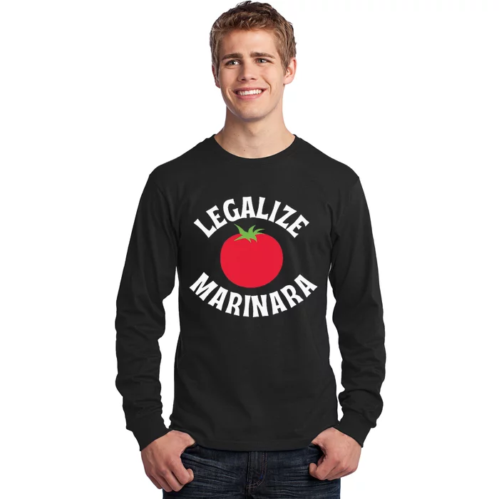 Are You A Marinara Lover Long Sleeve Shirt