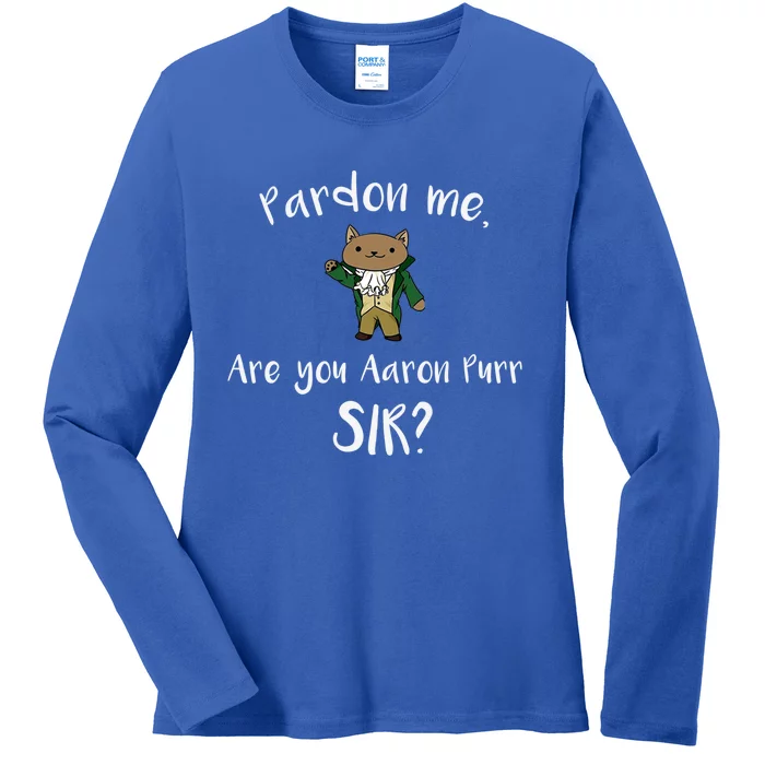 Are You Aaron Purr Sir? Funny Cat Gift Hooded Great Gift Comfort