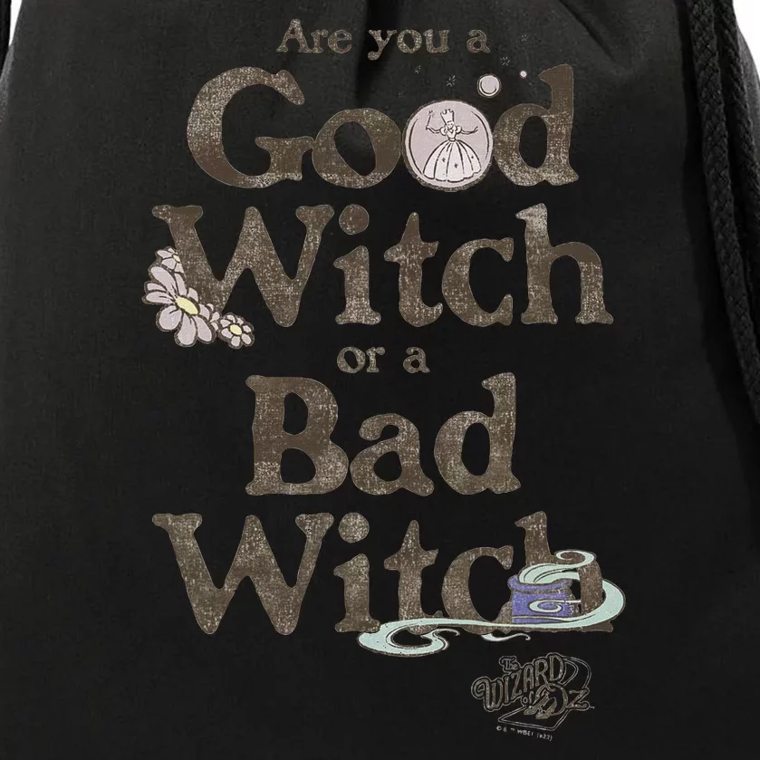 Are You A Good Witch Or Bad Witch Drawstring Bag