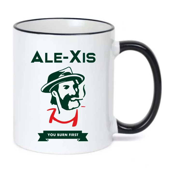 Alexis You Burn First Black Color Changing Mug