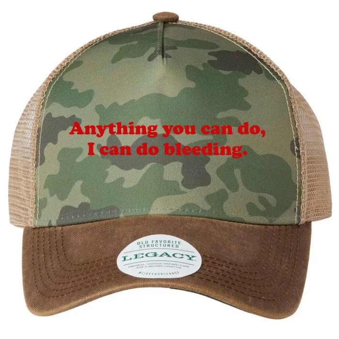 Anything You CAn Do I Can Do Bleeding Legacy Tie Dye Trucker Hat